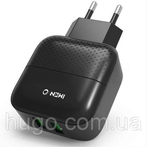 Зарядний пристрій 2USB 2.4A Чорний / Зарядка для смартфона / Зарядка для телефону