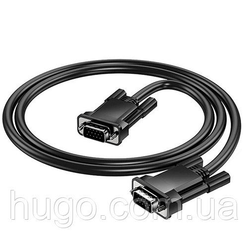 Кабель VGA-VGA 1м мультимедійний / Кабель для монітора мультимедійний / Шнур для монітора