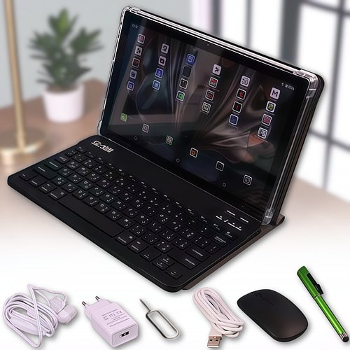 Планшет G1000 2/32 ГБ із сенсорним екраном на 10.1" з підтримкою 4G та Wi-Fi