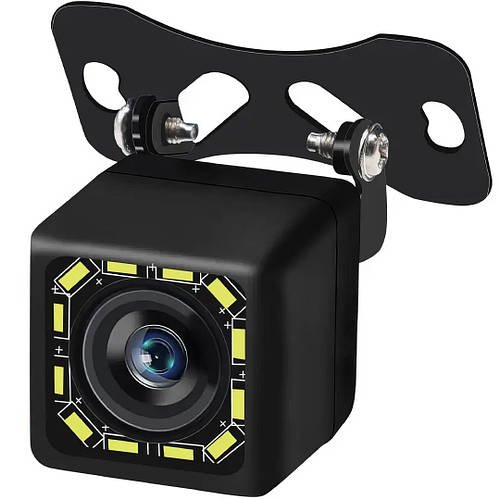 Універсальна камера заднього виду для авто з LED підсвічуванням CAR CAMERA 303 Камера заднього виду 12 LED