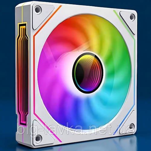 Корпусний вентилятор UPSIREN UF-1 PRISM 4 PRO White  Білий