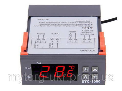 Терморегулятор високоточний Elitech STC -1000 DC 24V