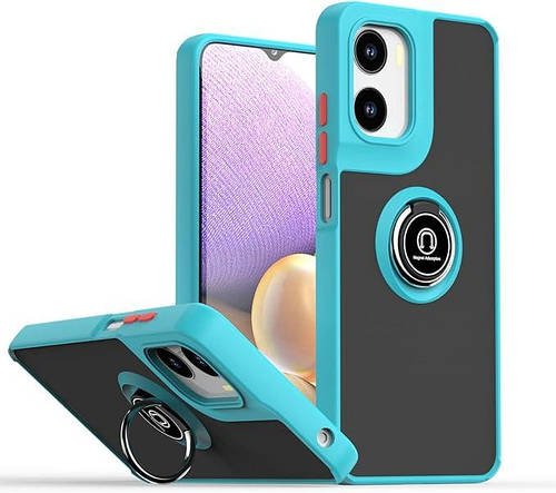 Захисний чохол MatteLuxe Motorola Moto G05 (з кільцем) Light Blue
