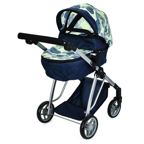 Коляска для ляльок MELOGO (трансформер, регул. ручка, кошик, метал) 9643