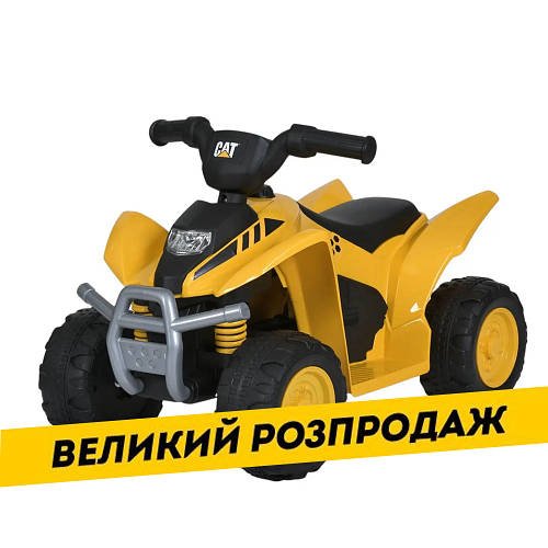 Електроквадроцикл толокар CAT (2в1, каталка-толокар, мотор 35W, акумулятор 6V4, 5AH, світло, звук) H6-6