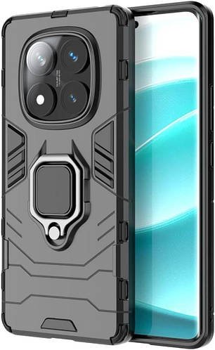 Протиударний чохол Xiaomi Redmi Note 14 Pro (підставка-кільце) Black