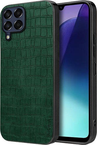 Чохол під шкіру крокодила AIORIA Samsung Galaxy M33 M336 Green