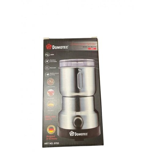 Кавомолка багатофункціональний подрібнювач із неіржавкої сталі Domotec MS 7114 SN27