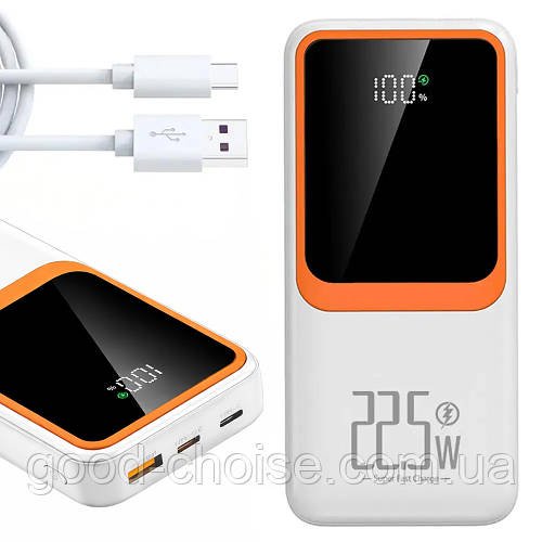 Повербанк на 20000mAh, 22,5W, QL318916 / Power Bank для телефону / Павербанк / Зовнішній акумулятор