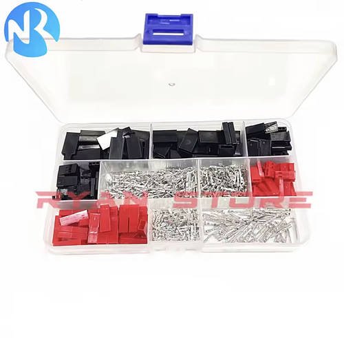 Набір конекторів JST-SYP2.5 та ServoConnector JR для сервоприводів Hitec Spektrum RC, (640 елементів)