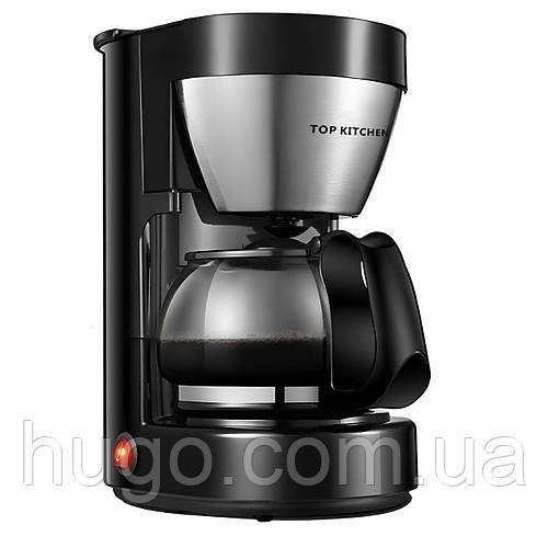 Капельна кавоварка 1200Вт, 1л, TK00221 / Кавомашина / Електрична кавоварка для дому / Електрокавоварка