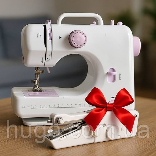 Швейна машинка FHSM 505 + Ручна швейна машинка Handy stitch WJ-07 / Міні швейна машинка