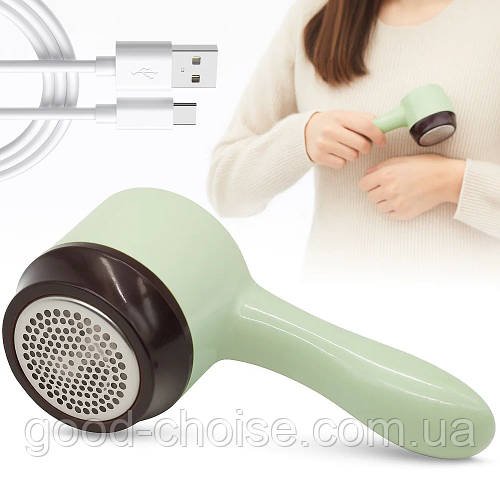 Машинка для видалення катишок, з USB, XL-888 / Акумуляторна бритва для стрижки катишків / Тример для тканини