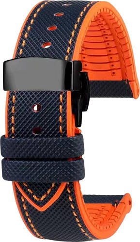 Водонепроникний Ремінець Jettda (22 мм) Blue Orange