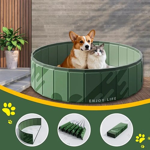 Міцний ПВХ Басейн для купання Собак 80*20 см Pet Pool AND XL-1461 Лучшая цена