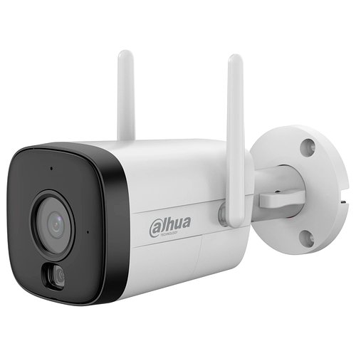IP-відеокамера Dahua DH-IPC-HFW1539DTK1-SAW-IL 5МП Wi-Fi (2.8 мм) — вулична FullColor камера з мікрофоном і бузковою