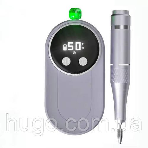 Акумуляторний фрезер для манікюру та педикюру 1800mAh, Синій / Фрезерний апарат для манікюру
