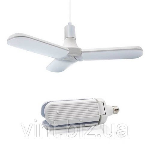 Енергоощадний світильник на 3 пелюстки