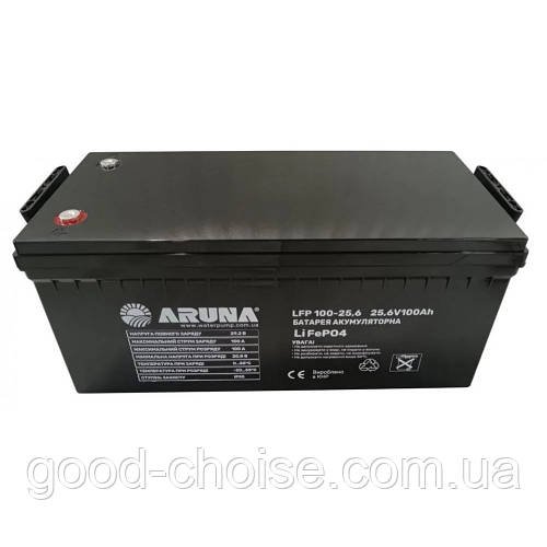 Акумуляторна батарея 2560Вт, 100Ач, ARUNA LFP 100-25,6 / Батарея резервного живлення / Акумулятор для дому