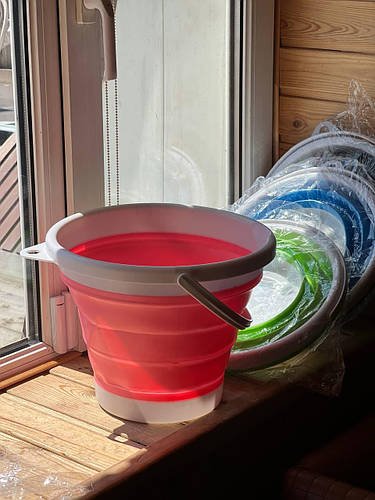 Відро складне Collapsible Bucket, туристичне, 10 літрів HP227