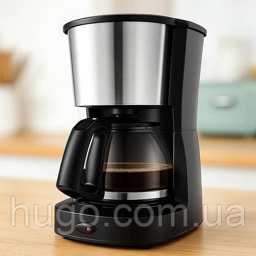 Крапельна кавоварка Top Kitchen TK00222 з підігрівом, 1.2л, 1200Вт / Електрокавоварка / Електрична кавоварка
