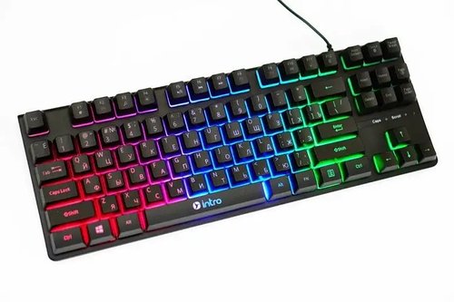 Ігрова клавіатура Intro DX 750 з RGB-підсвіткою YU227