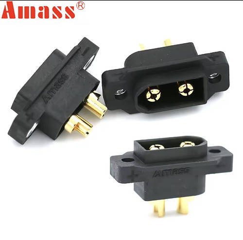 Роз`єм AMASS XT60EW-М - male, Black