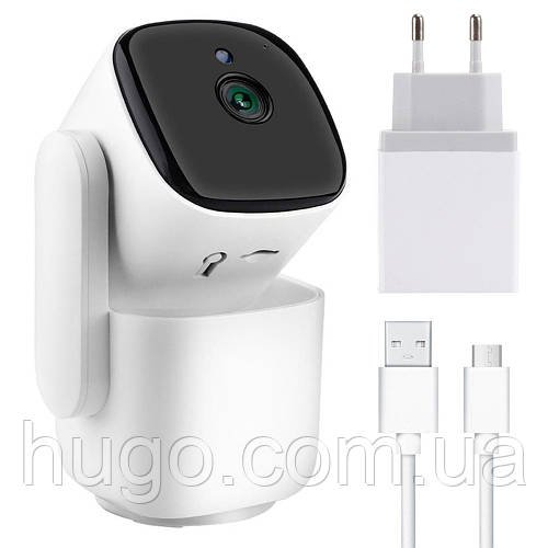 Wi-Fi камера відеоспостереження 1080p HD WYZE Cam Pan v3 / Поворотна IP камера / Вайфай камера спостереження