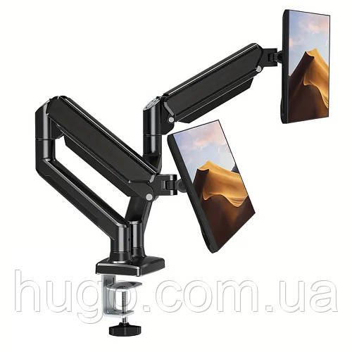 Настільний кронштейн для двох моніторів 17-27" V160 / Кронштейн для двох моніторів / Тримач моніторів