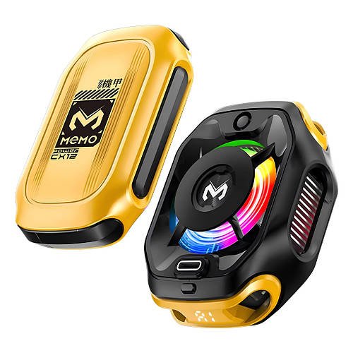 Магнітний бездротовий кулер MEMO Magnetic Cooler Fan CX12 з аккумулятором 20000 mAh