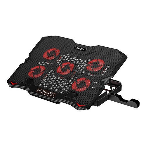 Підставка для ноутбука для охолодження XTRIKE ME Cooling Fan FN-813 охолоджуючий кулер для ноутбуку до 17" з підставкою телефону