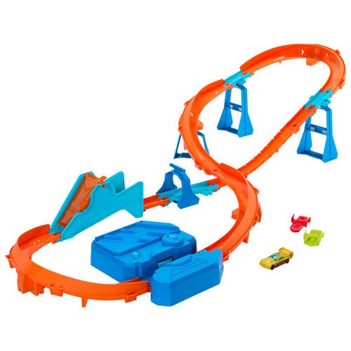 Трек моторизований Hot Wheels Track creator "Крутий стрибок" JDB49