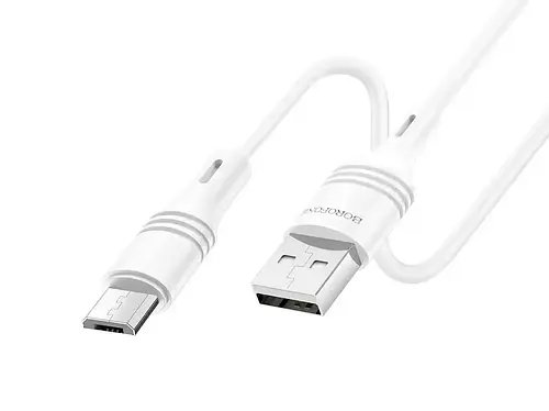 Кабель USB - micro USB Borofone BX43 CoolJoy