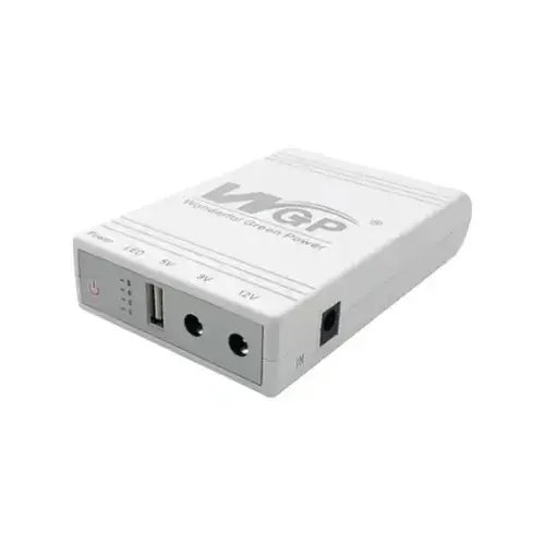 Mini UPS WGP Powerbank 10400mAh USB, DC 9V, 12V HP227