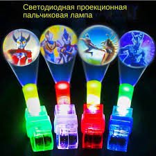 Дитячий проєктор-ліхтарик на пальці (Finger Projector Toys) YU227