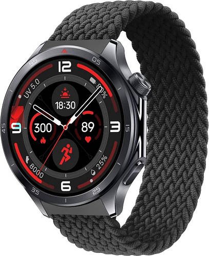 Ремінець Solo Loop для OnePlus Watch 3 47 мм (145 мм) Black