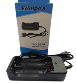 Мережевий зарядний пристрій для 2 акумуляторів 18650 (4.2V, 650 mA) (WX 1430) Лучшая цена