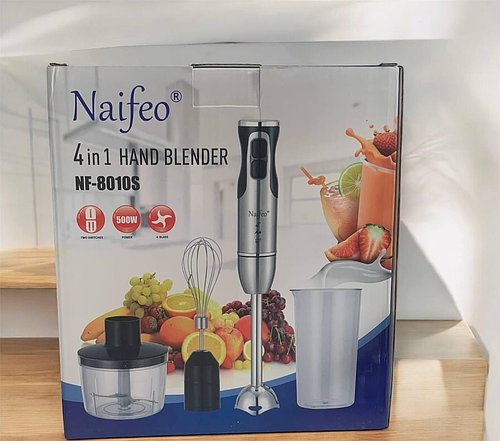 Заглибний (Ручний) Блендер Naifeo 4-в-1 NF-8010S, 500W, з неіржавкої сталі HP227