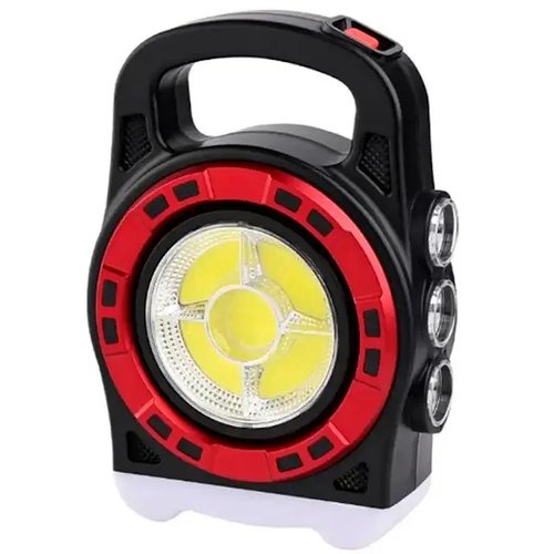 Акумуляторний Ліхтар Hurry Bolt (HB-6678L) з 3 режимами, Сонячною батареєю та Зарядом від USB HP227