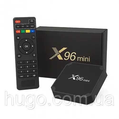 Смарт приставка 4/32GB з пультом, X96 Mini / Android TV / Smart TV приставка для телевізора