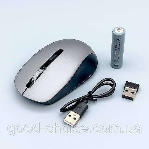 Бездротова миша XSTRIKE XS-105: Акумуляторна USB-миша для професіоналів / Компактна комп'ютерна миша