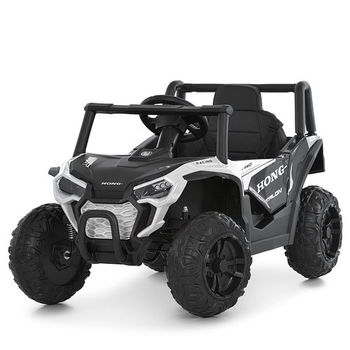 Електромобіль джип Баггі Bambi (р/к, 2мотор35W, 1акум12V7AH, світло, BLUETOOTH, MP3, USB) M 6258EBLR-1 Білий