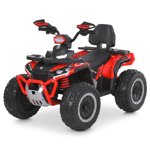 Електроквадроцикл дитячий Bambi (р/к, 1*12V7AH, мотор 4*35W, USB, TF, BLUETOOTH) M 6276EBLR-3 Червоний