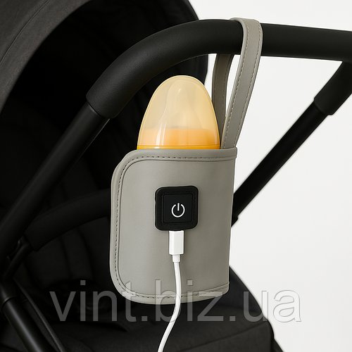 Підігрівач пляшечок з USB — універсальний термочохол, 3 температурні режими