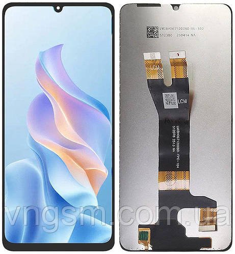 Дисплей + сенсор ZTE Blade A36 Black - p/n: LMIBH067120080-FPC-104