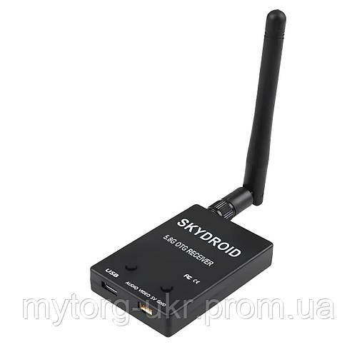 Відеоприймач Skydroid 5.8G OTG Receiver для FPV Чорний