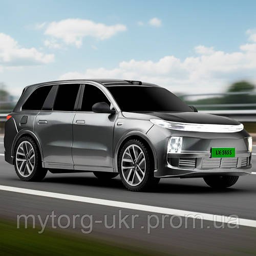 Машинка на радіокеруванні Ideal L9 із зарядною станцією з LED підсвічуванням та звуковими ефектами  Сірий
