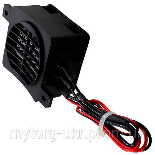 Тепловентилятор PTC електричний DC 12V 100W  Чорний