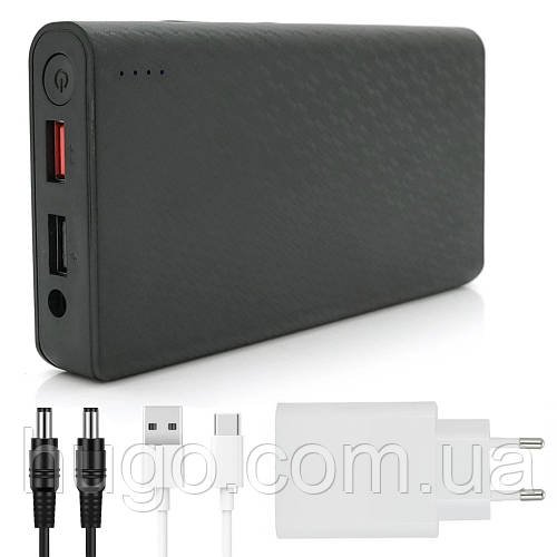 Джерело безперебійного живлення Voltronic PP-18W для роутера, ємність 14000 мА·год, вихід 9В/12В / Безперебійник для роутера /