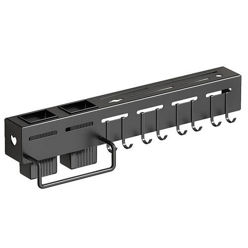 Настінна багатофункціональна полиця для кухонних предметів Tool rest 40 см Підвісний органайзер